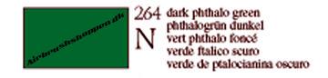 Dark Phthalo Green 264 Farber Castell farveblyant 